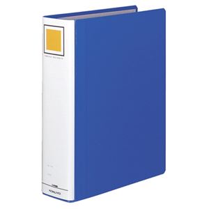 （まとめ） コクヨ チューブファイル（エコツインR） A4タテ 600枚収容 背幅75mm 青 フ-RT660B 1冊 【×10セット】