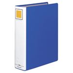 （まとめ） コクヨ チューブファイル（エコツインR） A4タテ 600枚収容 背幅75mm 青 フ-RT660B 1冊 【×10セット】