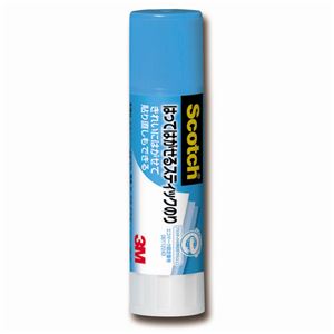 （まとめ） 3M スコッチ はってはがせるスティックのり 14g GR-B 1本 【×10セット】