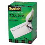 （まとめ） 3M スコッチ メンディングテープ エコノパック 大巻 24mm×30m 紙箱入 業務用パック MP-24 1パック（6巻） 【×2セット】