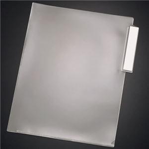 （まとめ） G-Aim 見出し付ホルダー A4 横型 YF-820 1パック（10枚） 【×15セット】