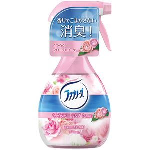 （まとめ） P＆G ファブリーズ くつろぐフローラルブーケの香り 本体 370ml 1個 【×5セット】