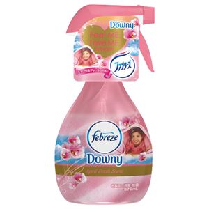 （まとめ） P＆G ファブリーズ ダウニーエイプリルフレッシュの香り 本体 370ml 1本 【×5セット】