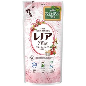 （まとめ） P＆G レノアプラス フルーティーソープの香り 詰替用 480ml 1個 【×10セット】