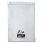 （まとめ） TANOSEE OPP袋 フタ・テープ付 A4用 225×310+40mm 1パック（100枚） 【×5セット】