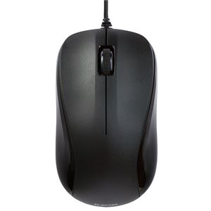 （まとめ） TANOSEE USBレーザーマウス 3ボタン Mサイズ ブラック M-S2ULBK／RST 1個 【×3セット】