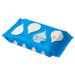 （まとめ） TANOSEE ウェットティッシュ 大判・厚手タイプ 1パック（20枚） 【×20セット】