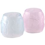 （まとめ） TANOSEE カラー指サック L ピンク3個・ブルー2個 1パック 【×30セット】