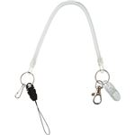 （まとめ） TANOSEE スパイラルキーチェーン 多機能 1個 【×10セット】