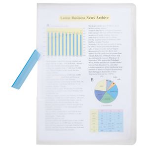 （まとめ） TANOSEE スライドクリップファイル A4タテ 20枚収容 クリア 1冊 【×25セット】