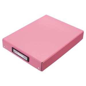 （まとめ） TANOSEE デスクトレー A4 ピンク 1個 【×10セット】