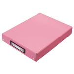 （まとめ） TANOSEE デスクトレー A4 ピンク 1個 【×10セット】