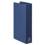 （まとめ） TANOSEE ネームカードホルダー コンパクト 240名用 ブルー 1冊 【×15セット】