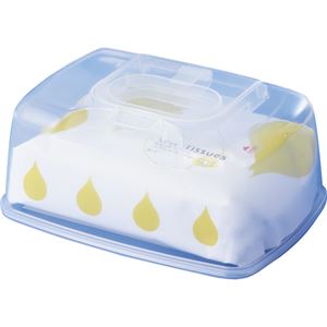 （まとめ） TANOSEE ノンアルコール除菌ウェットティッシュ ワンプッシュケース付 1パック（80枚） 【×10セット】