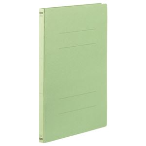 （まとめ） TANOSEE フラットファイル（NS） A4タテ 150枚収容 背幅18mm 緑 1パック（3冊） 【×40セット】