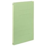 （まとめ） TANOSEE フラットファイル（NS） A4タテ 150枚収容 背幅18mm 緑 1パック（3冊） 【×40セット】