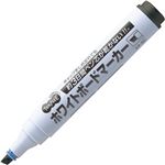（まとめ） TANOSEE ホワイトボードマーカー ノンドライタイプ 太字・角芯 黒 1本 【×40セット】