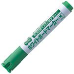 （まとめ） TANOSEE ホワイトボードマーカー ノンドライタイプ 太字・角芯 緑 1本 【×40セット】