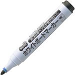 （まとめ） TANOSEE ホワイトボードマーカー ノンドライタイプ 中字・丸芯 黒 1本 【×40セット】