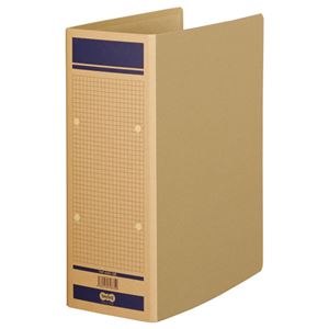 （まとめ） TANOSEE 保存用ファイル（片開き） A4タテ 1000枚収容 背幅120mm 1冊 【×10セット】
