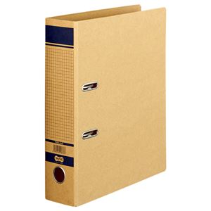 （まとめ） TANOSEE 保存用レバーアーチ式ファイル A4タテ 2穴 580枚収容 背幅77mm 1冊 【×10セット】