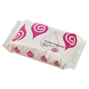 （まとめ） TANOSEE 流せるトイレクリーナー ローズの香り 1パック（30枚） 【×20セット】