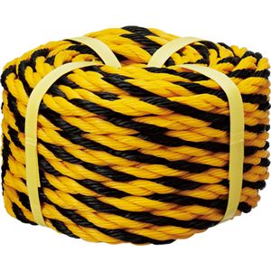 （まとめ） アイネット 標識ロープ 約7mm×20m PC0319 1巻 【×10セット】
