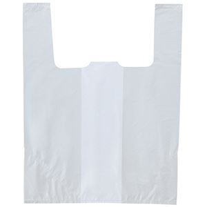 （まとめ） アスト マチ広 弁当袋 M（中） ホワイト 743770 1パック（100枚） 【×10セット】