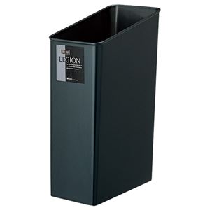 （まとめ） アスベル レジオン メタリックダストペール スリムL 10.5L グレー 1個 【×5セット】