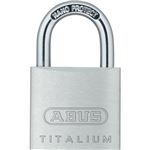 （まとめ） アバス 南京錠 タイタリウム 64TI 30mm 64TI／30KD 1個 【×5セット】