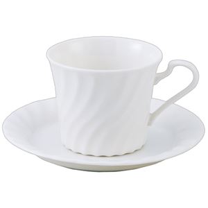 （まとめ） いちがま ニューボーン コーヒー碗皿 1セット（6客） 【×2セット】