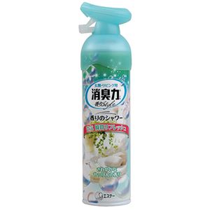 （まとめ） エステー お部屋の消臭力 香りのシャワー せっけんの香り 280ml 1本 【×10セット】