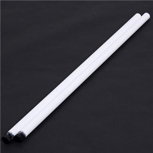 （まとめ） エレクター ポスト H1400mm ホワイト H54PW2 1セット（2本） 【×2セット】