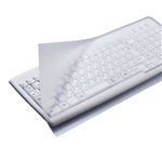 （まとめ） エレコム キーボードカバー ぴたッとシートSUPER デスクトップ用 PKU-FREE1 1枚 【×3セット】