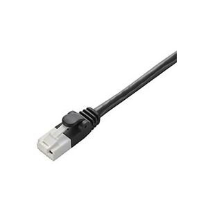 （まとめ） エレコム 爪折れ防止プロテクト付 カテゴリー6対応 LANケーブル ブラック 3m LD-GPT／BK30 1本 【×10セット】