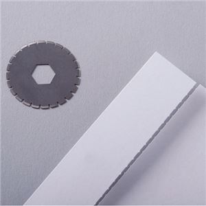 （まとめ） カール事務器 ディスクカッター替刃 ミシン目刃 K-29 1パック（2枚） 【×10セット】