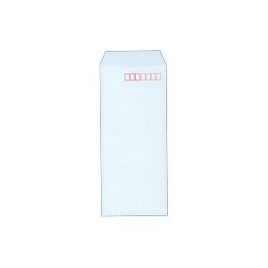 （まとめ） キングコーポレーション カラークラフト封筒 長4 70g／m2 〒枠あり スカイ N4C70SB 1パック（100枚） 【×10セット】