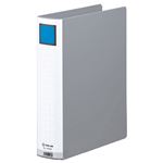 （まとめ） キングファイル スーパードッチ GXシリーズ A4タテ 500枚収容 背幅66mm グレー 1475GX 1冊 【×10セット】