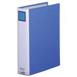 （まとめ） キングファイル スーパードッチ（脱・着）イージー GXシリーズ A4タテ 500枚収容 背幅66mm 青 2475GXA 1冊 【×10セット】