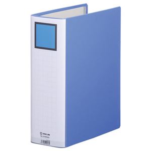 （まとめ） キングファイル スーパードッチ（脱・着）イージー GXシリーズ A4タテ 800枚収容 背幅96mm 青 2478GXA 1冊 【×5セット】