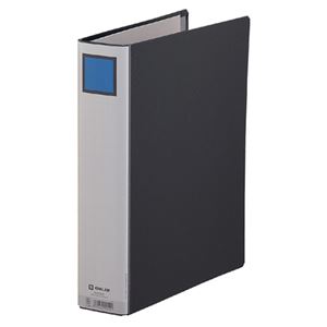 （まとめ） キングファイルG GXシリーズ A4タテ 500枚収容 背幅66mm 黒 975GX 1冊 【×10セット】