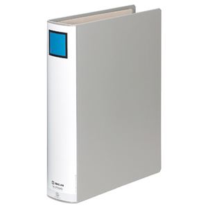 （まとめ） キングファイルG（脱・着） A4タテ 500枚収容 背幅66mm グレー 975GXD 1冊 【×10セット】