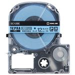 （まとめ） キングジム テプラ PRO テープカートリッジ キレイにはがせるラベル 12mm 青／黒文字 SC12BE 1個 【×5セット】