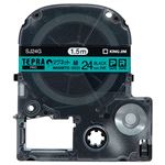 （まとめ） キングジム テプラ PRO テープカートリッジ マグネットテープ 24mm 緑／黒文字 SJ24G 1個 【×3セット】