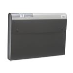 （まとめ） キングジム ドキュメントファイル（エコノミータイプ） PP表紙 A4 13ポケット 黒 2274 1冊 【×10セット】