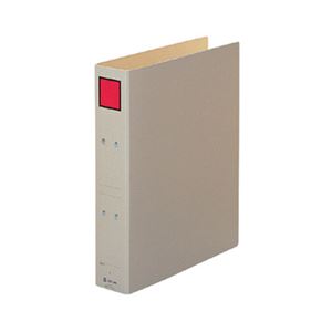 （まとめ） キングジム 保存ファイル A4タテ 500枚収容 背幅65mm ピクト赤 4375 1冊 【×15セット】
