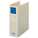 （まとめ） キングジム 保存ファイル ドッチ A4タテ 800枚収容 背幅94mm ピクト青 4078 1冊 【×10セット】
