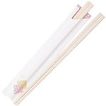 （まとめ） きんだい アスペン 元禄箸 袋入 AIK-100 1パック（100膳） 【×15セット】
