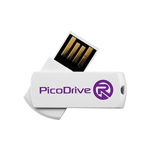 （まとめ） グリーンハウス USBメモリー ピコドライブ R 16GB GH-UFD16GRM 1個 【×3セット】