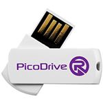 （まとめ） グリーンハウス USBメモリー ピコドライブ R 16GB GH-UFD16GRM 1個 【×3セット】